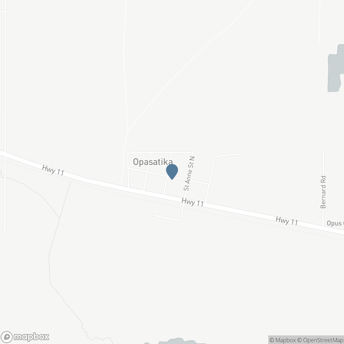 6 ST JOSEPH STREET, Opasatika, Ontario P0L 1Z0